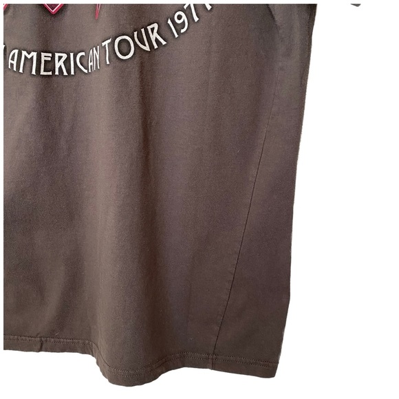 Styx 1977 Tour Brown Short Sleeves Graphic Tshirt - Picture 4 of 5